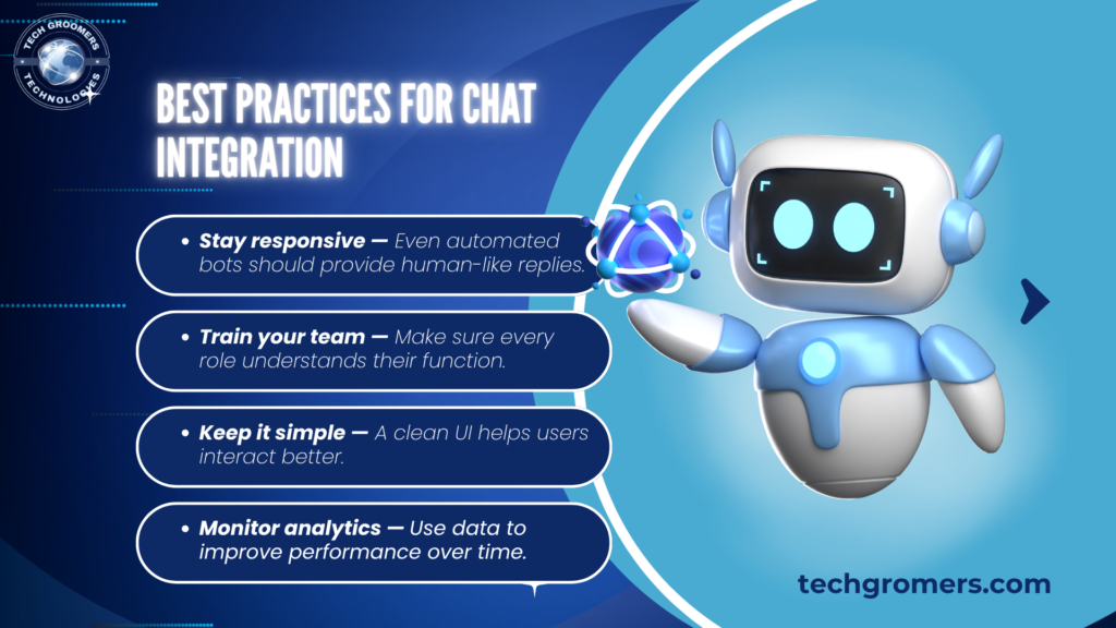 Best Practices for Chat Integration
