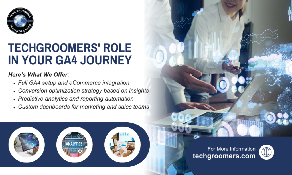 TechGroomers' Role in Your GA4 Journey