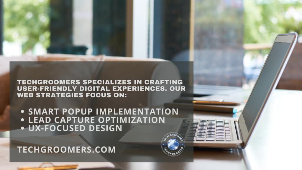 TechGroomers specializes in crafting user-friendly digital experiences