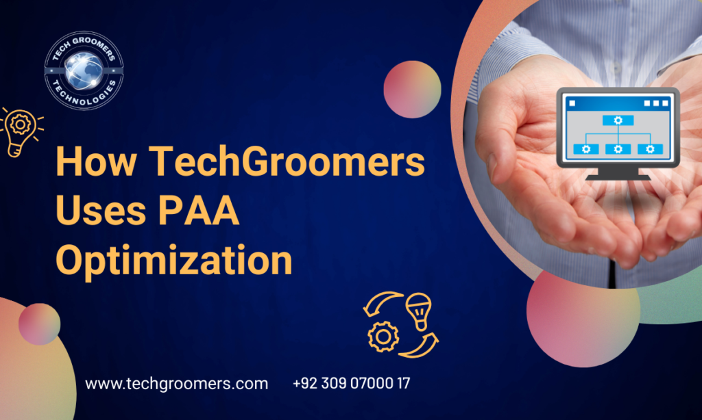 How TechGroomers Uses PAA Optimization