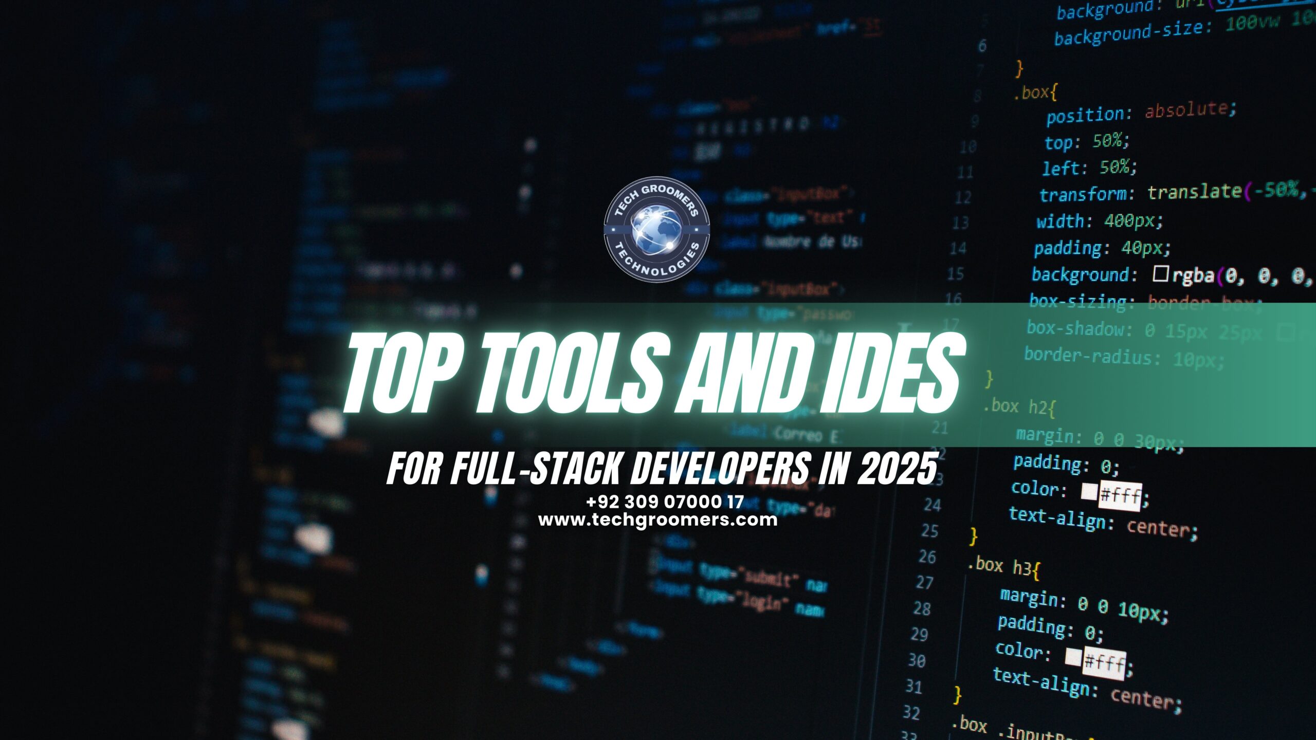 Top Tools and IDEs for Full-Stack Developers in 2025