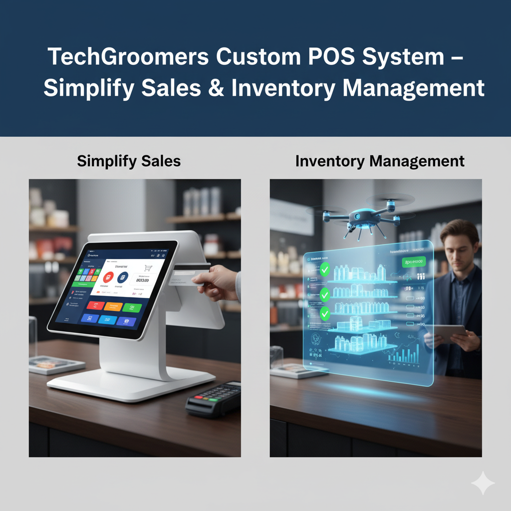 TechGroomers Custom POS System – Simplify Sales & Inventory Management