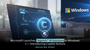 Microsoft Launches “Agentic” AI Assistant in Windows 11 — Introducing Copilot Actions