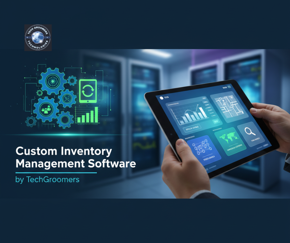Custom Inventory Management Software by TechGroomers
