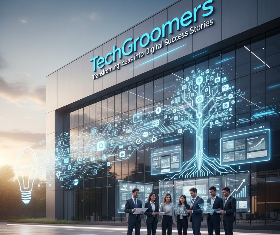 TechGroomers: Transforming Ideas into Digital Success Stories